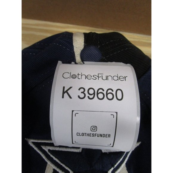 Dallas Cowboys Hat Cap Hook Loop Blue NFL Equipment Reebok One en * - Picture 10 of 10